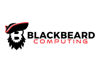 Blackbeard Computing logo design by justin_ezra