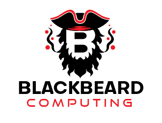 Blackbeard Computing logo design by justin_ezra