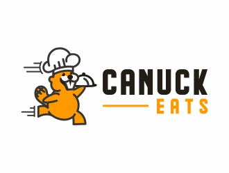 Canuck Eats logo design by Mardhi