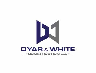 Dyar & White Construction  logo design by usef44