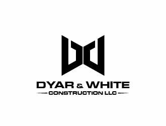 Dyar & White Construction  logo design by usef44