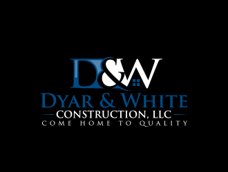 Dyar & White Construction  logo design by MarkindDesign