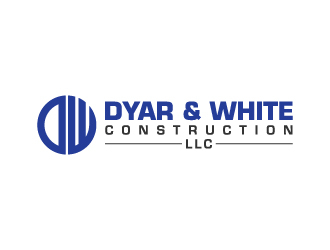 Dyar & White Construction  logo design by pambudi