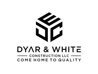 Dyar & White Construction  logo design by asyqh