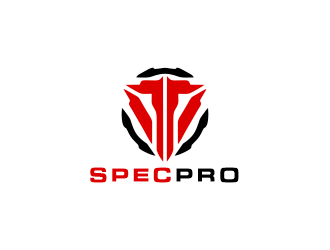 Specpro logo design by Gwerth