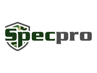 Specpro logo design by FriZign