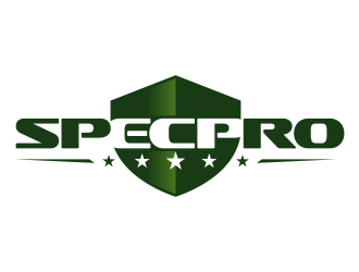 Specpro logo design by FriZign