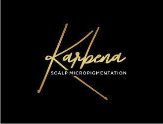 Karbena ~ SMP (scalp micropigmentation) logo design by puthreeone