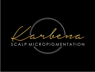 Karbena ~ SMP (scalp micropigmentation) logo design by puthreeone