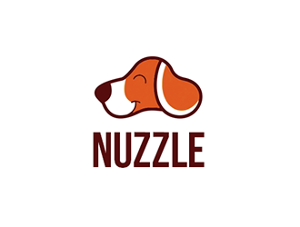 Nuzzle logo design by Optimus