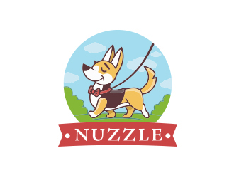 Nuzzle logo design by Rexi_777