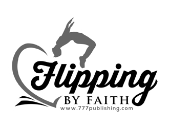 Flipping By Faith  777publishing.com logo design by MAXR