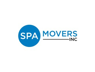 SPA MOVERS INC logo design by sabyan