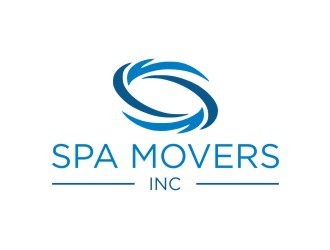 SPA MOVERS INC logo design by sabyan