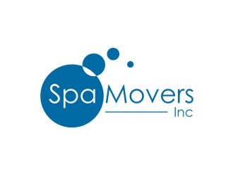 SPA MOVERS INC logo design by sabyan