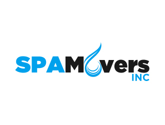 SPA MOVERS INC logo design by designbyorimat