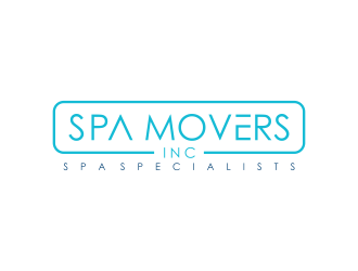 SPA MOVERS INC logo design by GassPoll