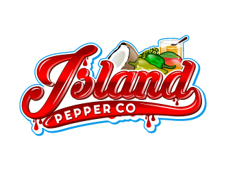Island Pepper Co logo design by LucidSketch