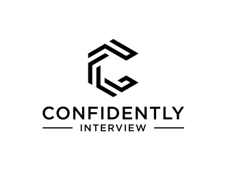 Confidently Interview logo design by asyqh