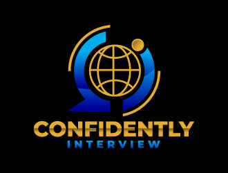 Confidently Interview logo design by Suvendu