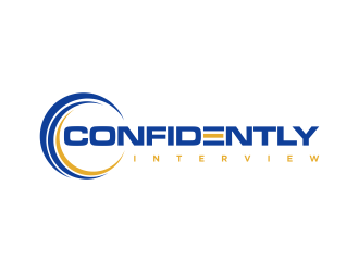 Confidently Interview logo design by luckyprasetyo