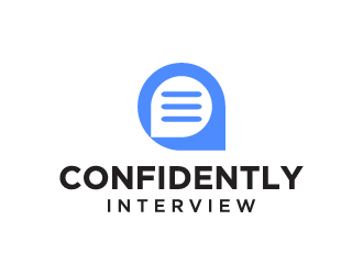 Confidently Interview logo design by GRB Studio