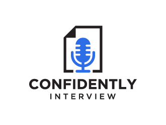 Confidently Interview logo design by GRB Studio