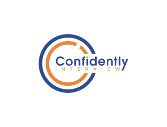 Confidently Interview logo design by BlessedArt