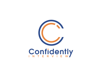Confidently Interview logo design by BlessedArt