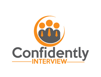 Confidently Interview logo design by AamirKhan