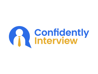 Confidently Interview logo design by lexipej