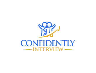 Confidently Interview logo design by YONK