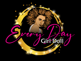EveryDay Girl Doll logo design by AamirKhan