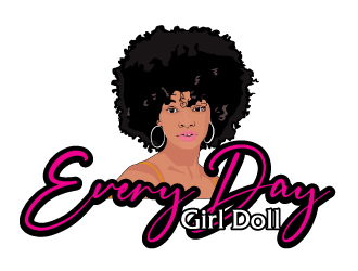 EveryDay Girl Doll logo design by AamirKhan