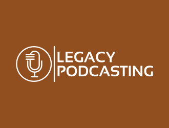 Legacy Podcasting logo design by p0peye
