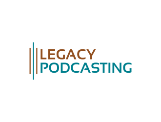 Legacy Podcasting logo design by p0peye