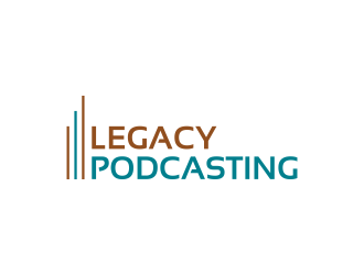 Legacy Podcasting logo design by p0peye