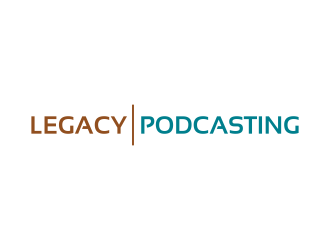 Legacy Podcasting logo design by p0peye