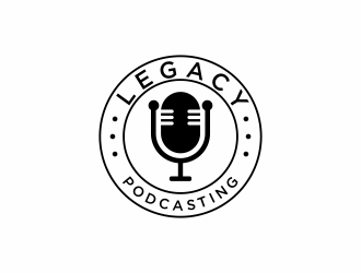 Legacy Podcasting logo design by hopee
