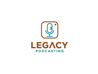 Legacy Podcasting logo design by my!dea