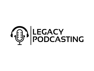 Legacy Podcasting logo design by p0peye