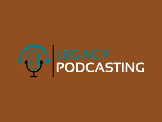 Legacy Podcasting logo design by p0peye