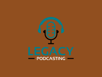 Legacy Podcasting logo design by p0peye