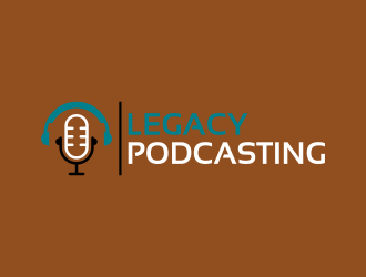 Legacy Podcasting logo design by p0peye