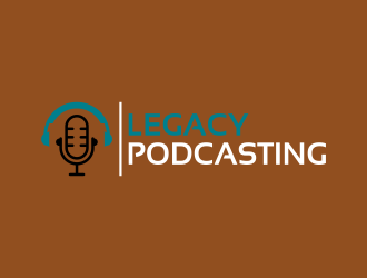 Legacy Podcasting logo design by p0peye