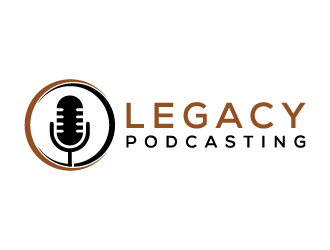 Legacy Podcasting logo design by BrainStorming