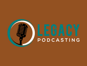 Legacy Podcasting logo design by BrainStorming
