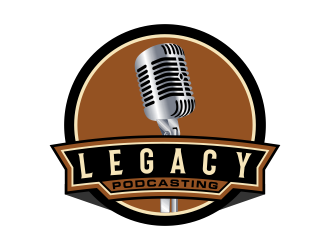 Legacy Podcasting logo design by Kruger