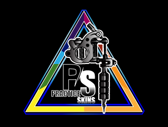 Practice Skins logo design by Sofia Shakir