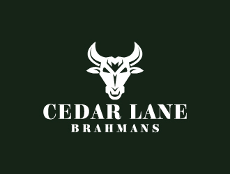 Cedar Lane Brahmans  logo design by aryamaity